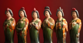 Read more about the article 唐三彩以独特的黄、绿、白色彩运用，尽显唐朝独特的艺术魅力