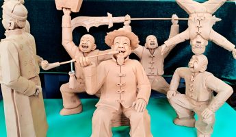 Treasures of folk art, brilliant blooming of clay sculpture art