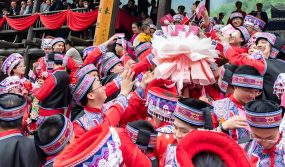 Welcome Ceremony of Tujia Ethnic Group