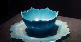 Read more about the article 元代玻璃莲花托盏，流光溢彩，一眼千年！