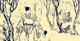 Read more about the article 民间故事：樵夫遇仙记