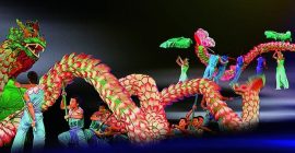 Read more about the article 百叶龙舞，荷花瞬间突变成龙，展出江南水乡的绝美意境